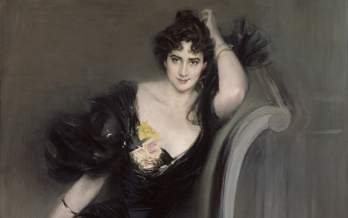 Portrait de  Gertrude Elizabeth (née Blood), Lady Colin Campbell, 1894, huile sur toile, National Portrait Gallery, Londres